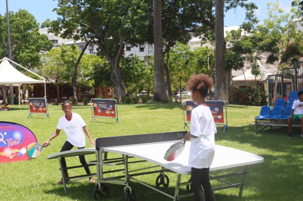 Le Teqball, nouveau concept sportif en plein essor, investit la Guadeloupe pour plusieurs semaines !