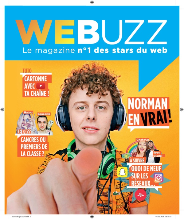 Lagardère Active lance aujourd'hui le magazine WEBUZZ, le premier magazine des stars du web