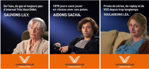 “Sauvons Lily, Léa et Sacha” VIDEOFUTUR prend fait et cause pour les oubliés de l’internet Très Haut Débit