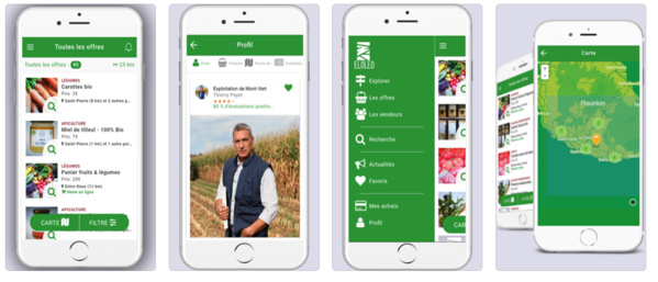 Eloléo l'application de circuit court et en temps réel, entre producteurs locaux et consommateurs de proximité