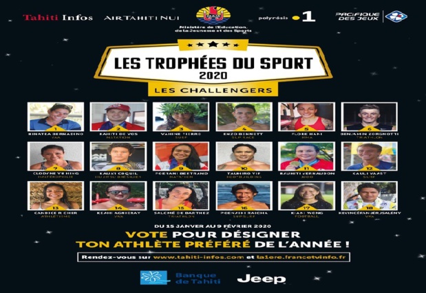 La 6e cérémonie des Trophées du Sport en direct de la Maison de la Culture le 13 février sur Polynésie La 1ère