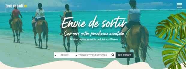 www.enviedesortir.re, la nouvelle plateforme de communication développée par SFR pour soutenir les acteurs de l’économie touristique locale