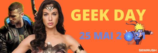 Geek Day: Wonder woman et Naruto, icônes sur le web en 2021