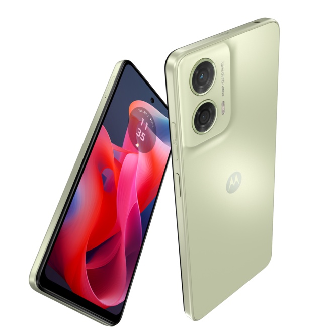 Mobile : Motorola présente ses moto g24, g04 et g34 5G