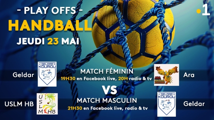 Les play-offs de handball ce jeudi sur Guyane la 1ère