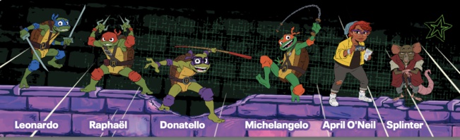 La série inédite "Tales Of The Teenage Mutant Ninja Turtles : Légendes des Tortues Ninja" débarque dès aujourd'hui sur Nickelodeon