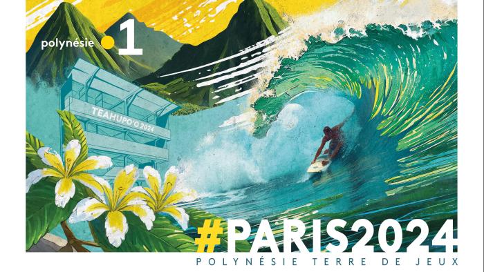 JO Paris 2024 : Polynésie La 1ère retransmet le surf sur les antennes de France Télévisions