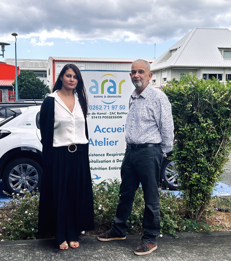 Frédéric Pothin, Président de l'ARAR et Cynthia Henry, Directrice Générale