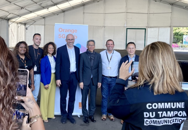 La Réunion : Orange ouvre son réseau 5G sur la commune du Tampon