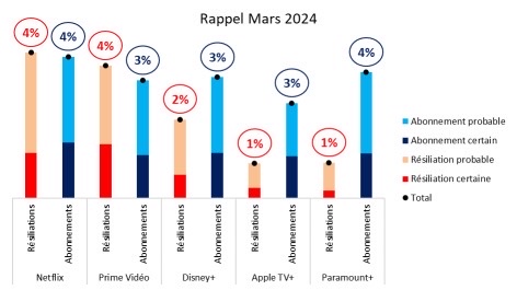 SVoD : un nombre record de services par foyer abonné