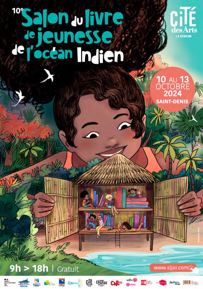 Le salon du livre de jeunesse de l'Océan Indien se tiendra du 10 au 13 octobre à la Cité des Arts à Saint-Denis