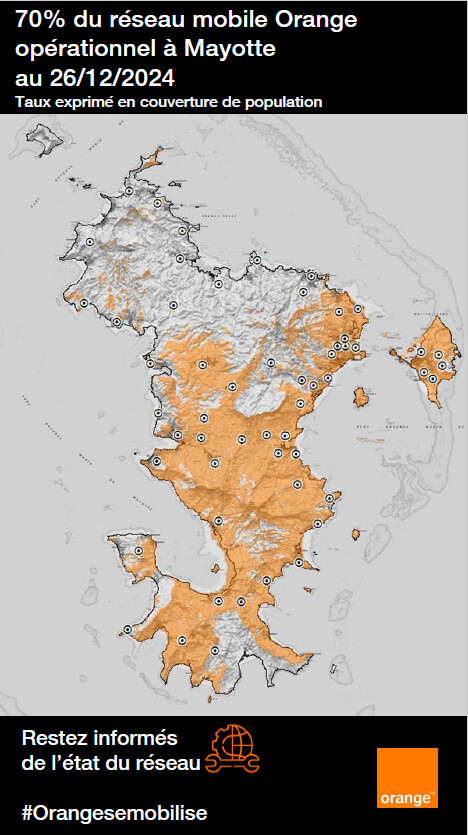 Orange se mobilise pour (re)connecter Mayotte