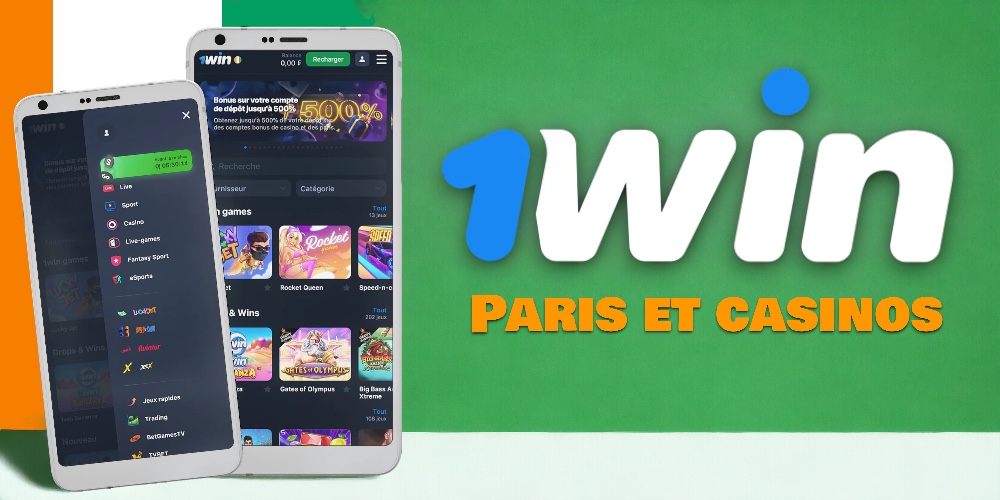 L'application 1win en Côte d'Ivoire : des résultats détaillés et une large sélection de jeux d'argent