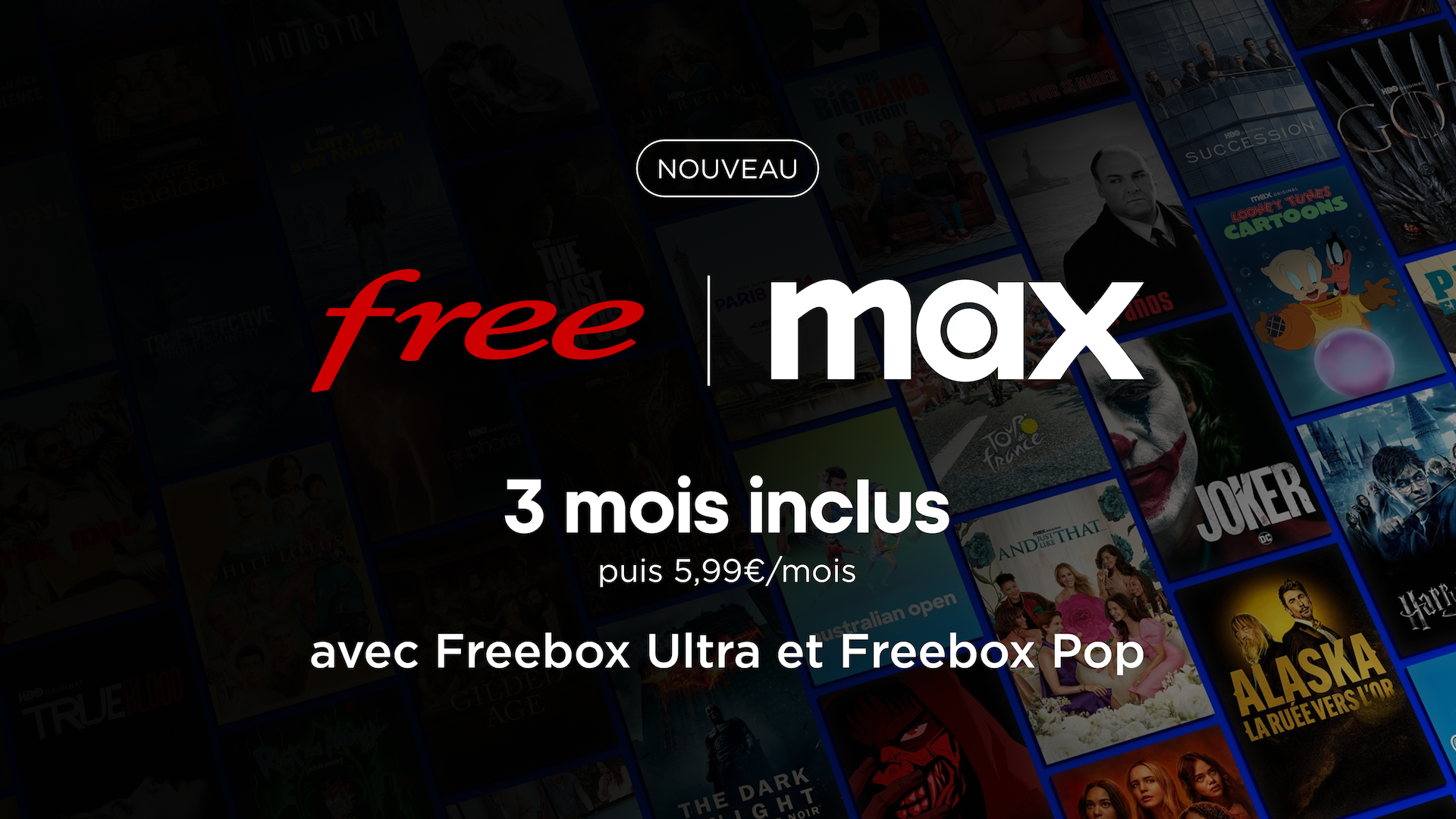 Le nouveau service de streaming Max débarque chez Free: 3 mois inclus pour les abonnés Freebox Ultra et Pop 