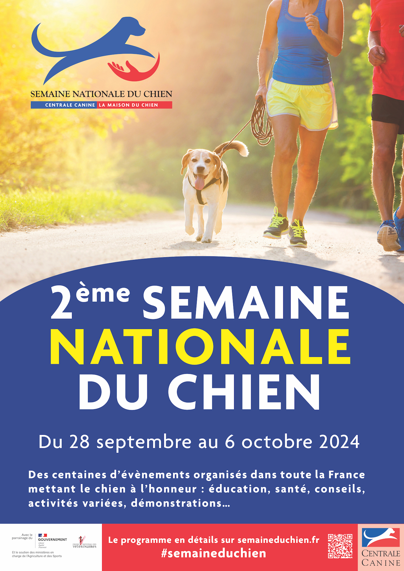 La Centrale Canine met la pratique du sport avec son chien à l'honneur en Polynésie Française