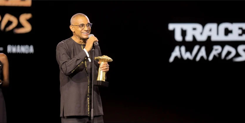 Olivier Laouchez au Trace Awards en octobre 2023