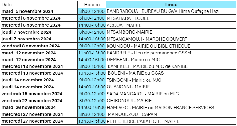 La MSA d'Armorique / Mayotte organise 17 réunions d'information