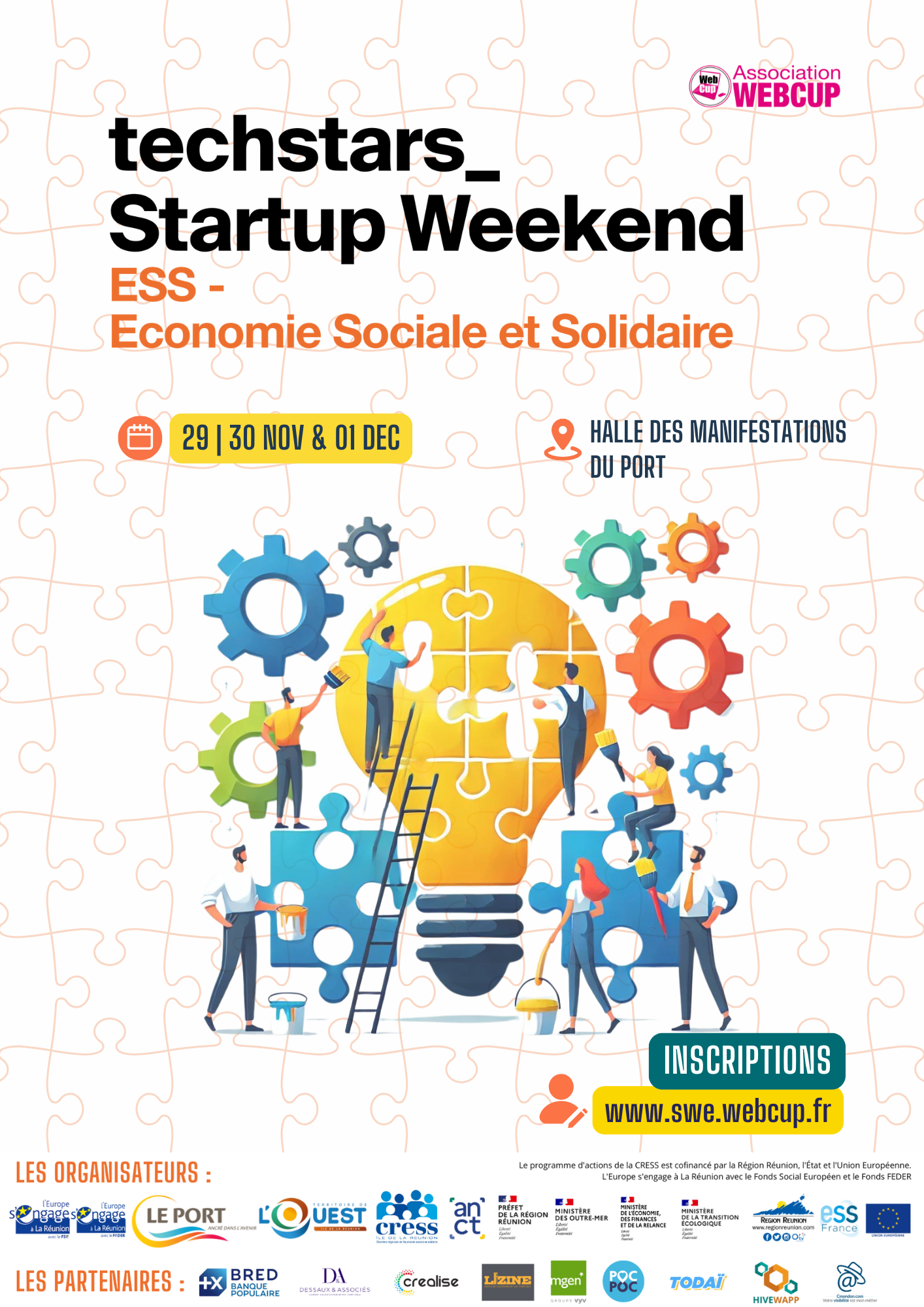 Participez au 6ème Startup Weekend Économie Sociale et Solidaire : Innovez pour un Avenir Solidaire !