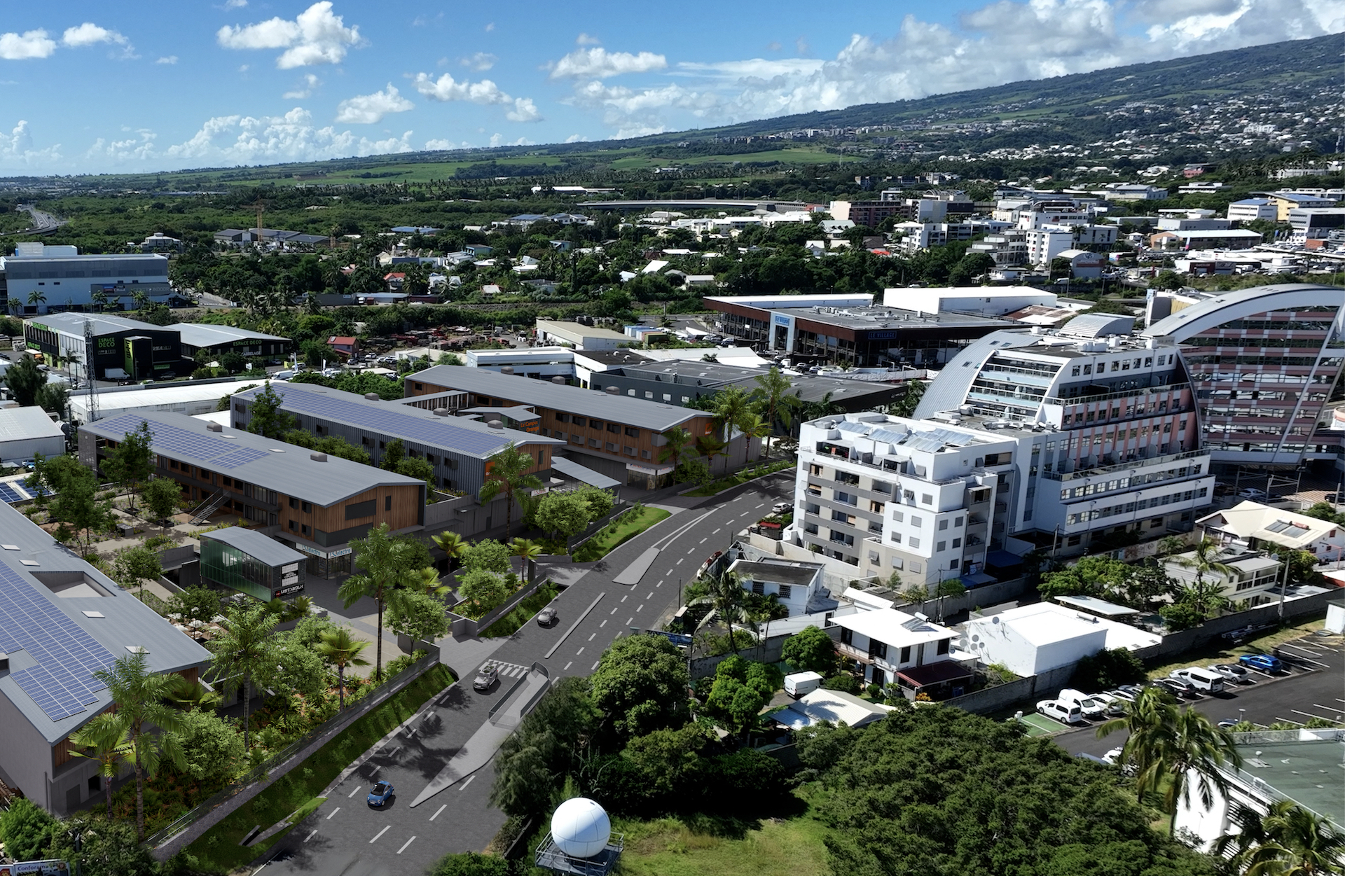 Espace Bertel Saint-Denis Réunion recadré