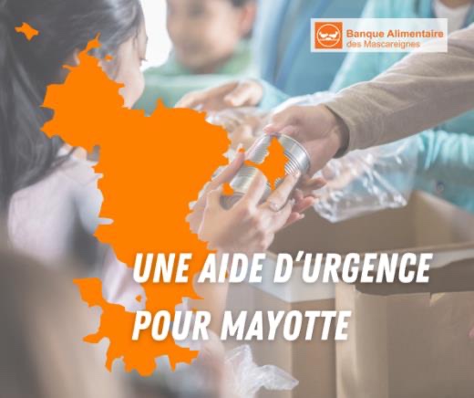 La Banque Alimentaire des Mascareignes se mobilise pour Mayotte : un appel à la solidarité lancé !