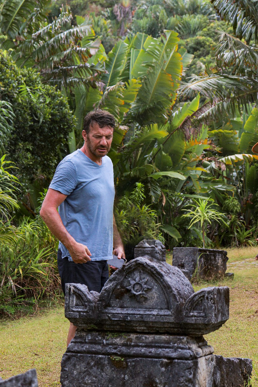 visite des vestiges du cimetière des pirates