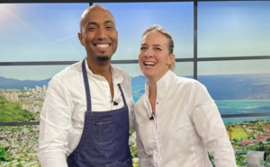 La cheffe Amandine Chaignot, invitée de "outremer.gourmand", ce samedi sur France 3