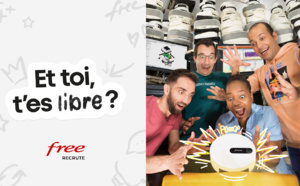 Free lance sa 1ère campagne  Marque Employeur