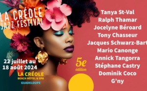 Les meilleurs moments de la 5e édition du Créole Jazz Festival, dès aujourd'hui sur Guadeloupe La 1ère