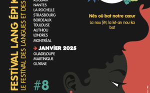 Le Festival Mois Kreyol mène tambour battant pour sa 8ème édition, dès aujourd'hui en France Métropolitaine et en janvier 2025 aux Antilles-Guyane