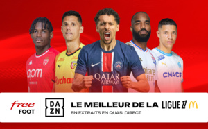 Free et DAZN s'associent pour offrir la Ligue 1 McDonald's en extraits en quasi direct sur l'application Free FOOT