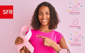 SFR Caraïbe solidaire des associations Amazones pour « Octobre Rose »