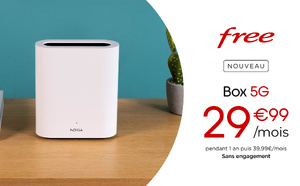 Free lance la 1ère Box 5G Wi-Fi 7 avec internet très haut débit et TV incluse