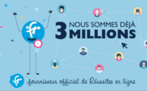 Le .fr passe la barre des 3 000 000	 !