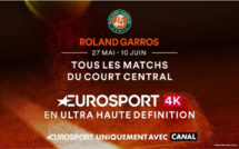 Canal propose en exclusivité le tournoi de Roland Garros en 4K