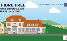 La Fibre Free désormais disponible sur le RIP de la Loire