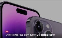 La Réunion : l'iPhone 14 arrive chez SFR