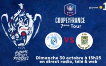 7ème tour de la Coupe de France : ASU Grand Santi / Geldar de Kourou, en direct ce dimanche sur les antennes de Guyane La 1ère