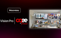 Free propose son application TV OQEE sur Apple Vision Pro