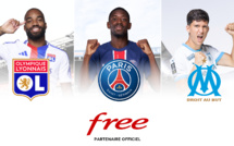 Free devient partenaire de l’OM, du PSG et de l’OL et proposera des contenus exclusifs sur Free FOOT