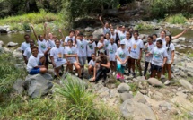 La Réunion : Les élèves de 5ème du collège Reydellet fortement impliqués dans la protection de l'environnement au Bas de la Rivière à Saint-Denis