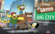 Disney Channel : Coup d'envoi de la nouvelle saison de la série animée "Les Green à Big City" le 23 novembre