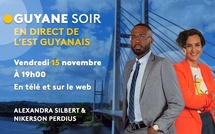 Le "Guyane Soir" en direct de l'est guyanais, ce vendredi sur les antennes de Guyane La 1ère